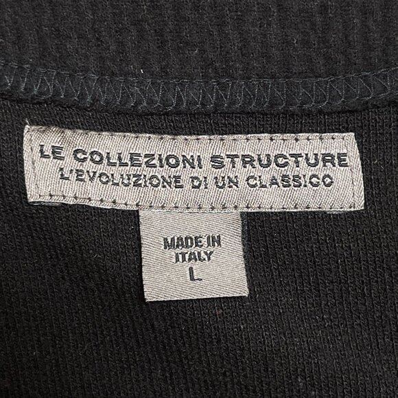 Structure Mens Vest Lg Vtg Italy Wool Blend Tapestry Sweater Academia Heritage - Picture 2 of 11